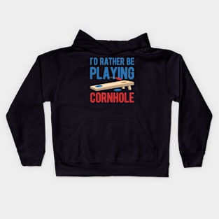 Funny Cornhole Kids Hoodie